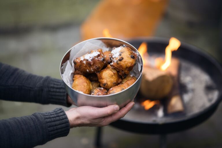 Hoe oliebollen opwarmen in de oven
