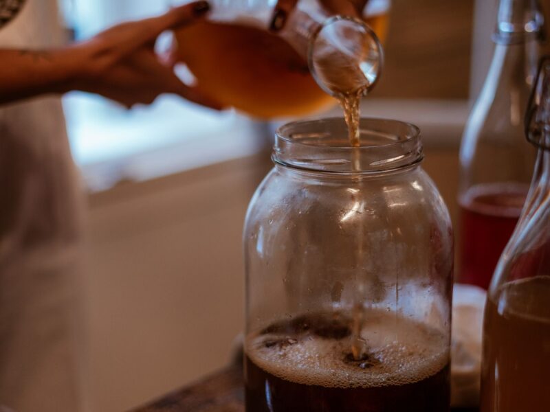 Hoeveel kombucha per dag