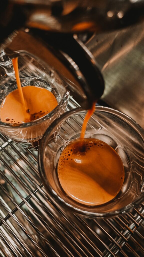 Koffie olie maken