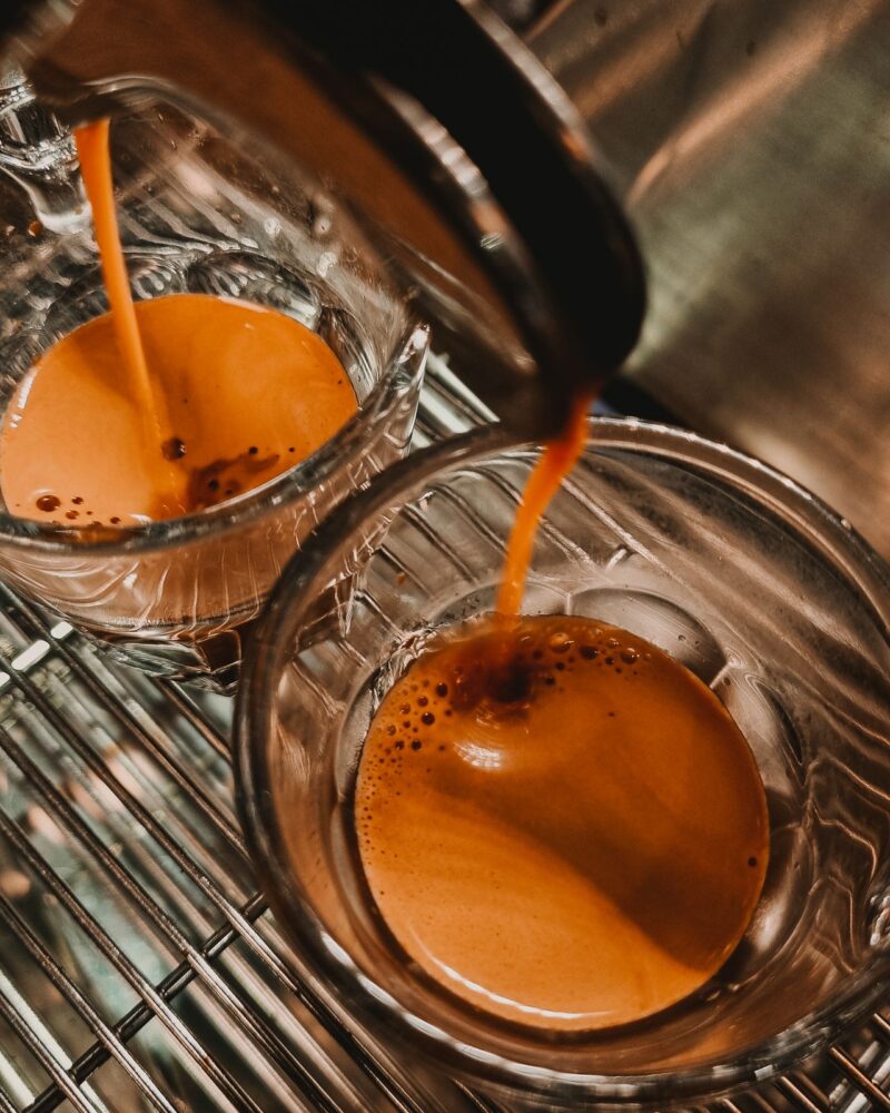 Koffie olie maken