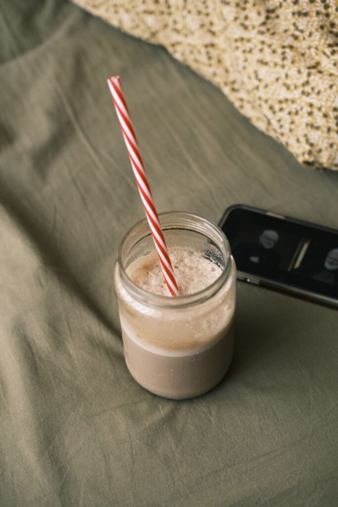 Waarom ontstaat schuim op een smoothie