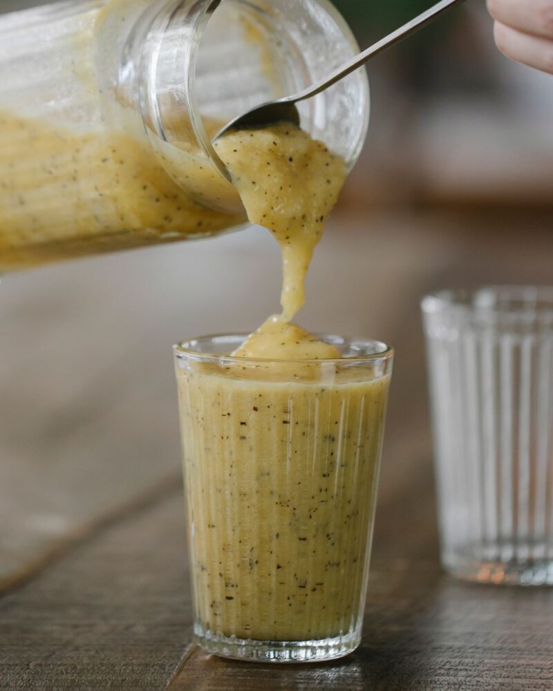Waarom scheidt een smoothie na het blenden