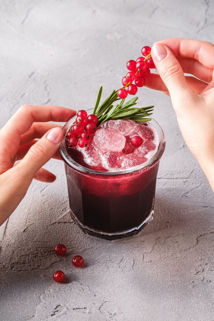 Zelfgemaakte cassis
