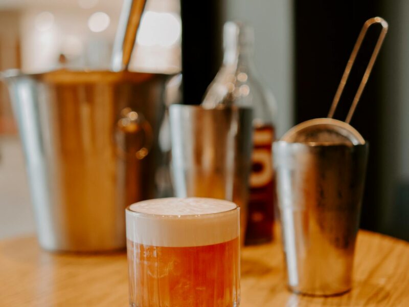 Amaretto Sour Mocktail
