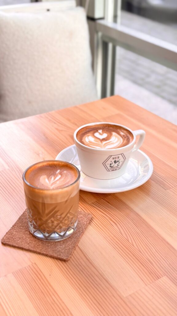 Café Noisette und Cortado im Vergleich