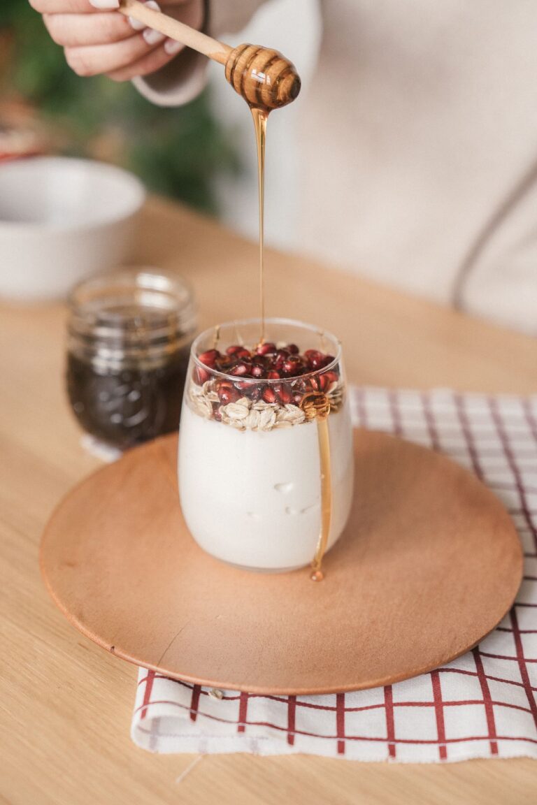 Eiweißreicher Trinkjoghurt für nach dem Sport