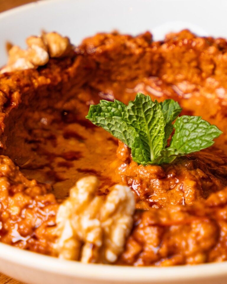 Muhammara aufbewahren und einfrieren