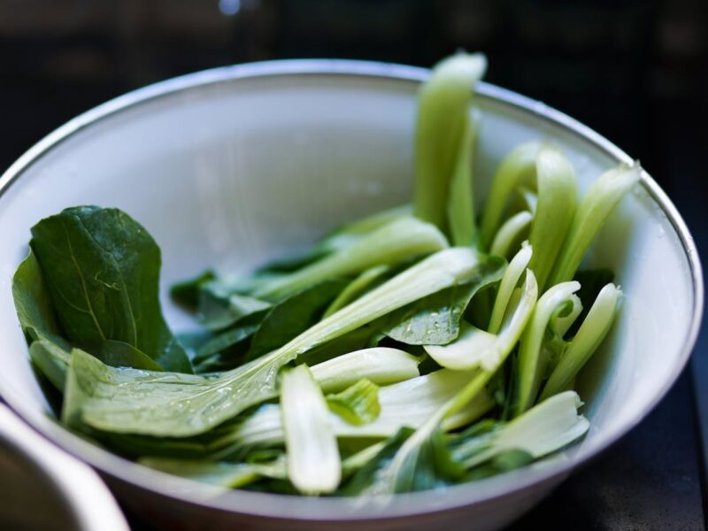 Pak Choi einfrieren