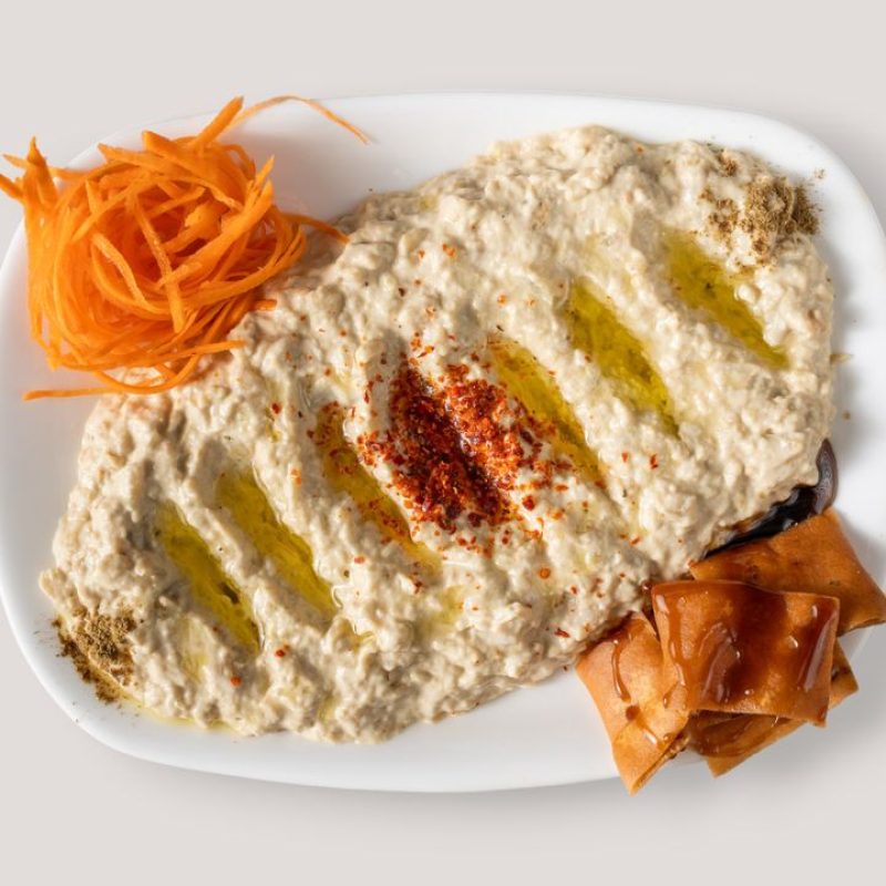 Baba ganoush maken