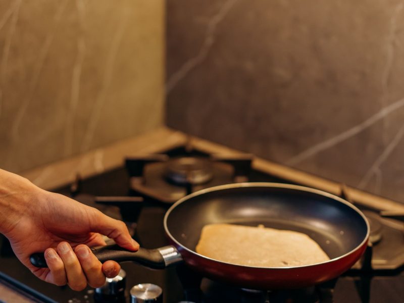 Proteïne pannenkoeken maken