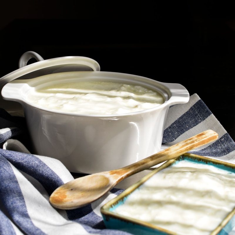 dikke kefir yoghurt maken