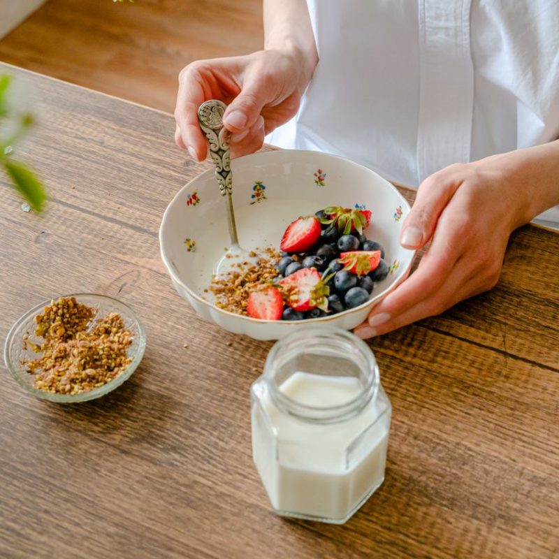 yoghurt maken van melk